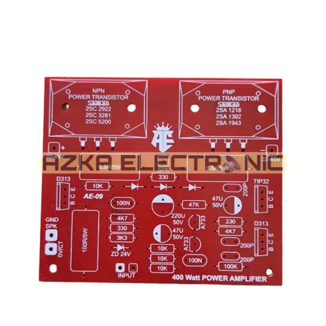 Pcb Power Driver Sanken Mono Safari W Ae Lazada Indonesia