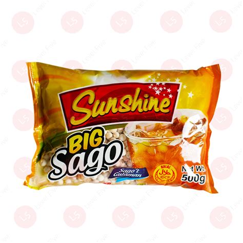 Sunshine White Big Sago 500g Level Five