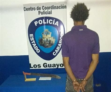 Polic A De Carabobo Captur A Hombre En Los Guayos Por Maltrato A Su