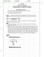 Fischer Simon HW5 Docx Fischer Simon CCE 102 HW 5 CCE 102 Homework