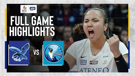 Adu Vs Admu Full Game Highlights Uaap Season Women S Volleyball