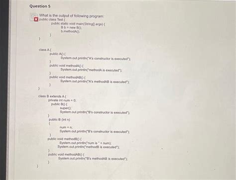 Solved What Is The Output Of Following Program X Chegg