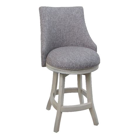 Swivel Wood Bar Stool 30" - Bellissima - Mojeva Grey - ET | Cymax Business