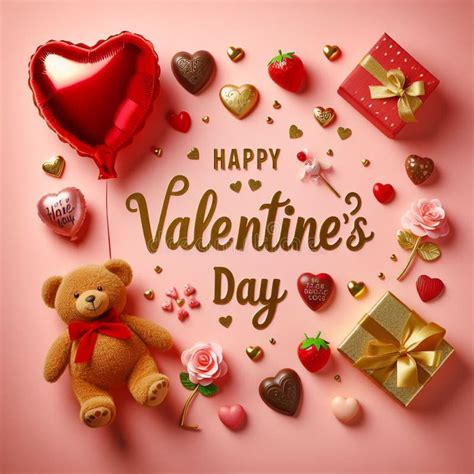 Happy Valentines Day Stock Illustration Illustration Of Advertising 307141307