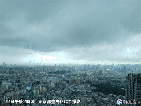 関東 あちらこちらに活発な雨雲 どしゃ降りも 2019年6月22日 エキサイトニュース