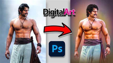 Prabhas Digital Art Digitalart Editing Oilpainting Edit