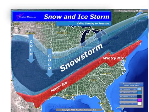 Weather Madness - Updated Snow Map Storm Sunday to Tuesday….Winter ...