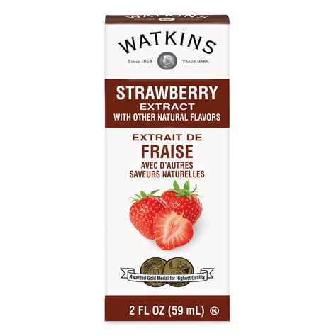 Watkins Strawberry Extract With Other Natural Flavors 2 Fl Oz