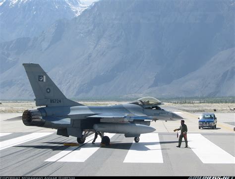 General Dynamics F 16a Fighting Falcon 401 Pakistan Air Force Aviation Photo 1207314