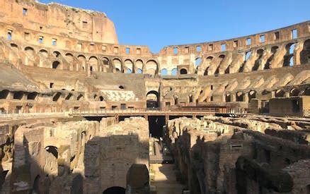 Book Colosseum with Arena Floor Access