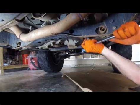 How To Lift The Front Torsion Bars On First Gen Nissan Xterra YouTube