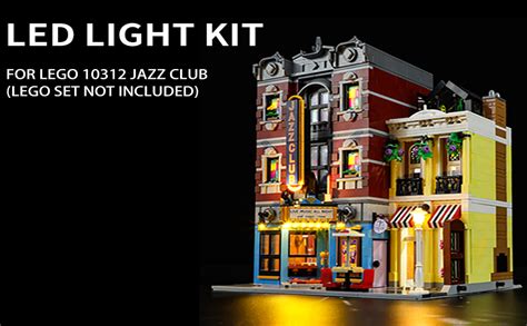 Amazon ManKiaPro LED Light Lighting Kit For Lego 10312 Jazz Club