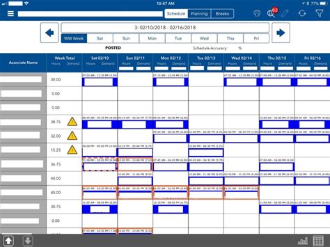 My Walmart Schedule For Ipad By Walmart