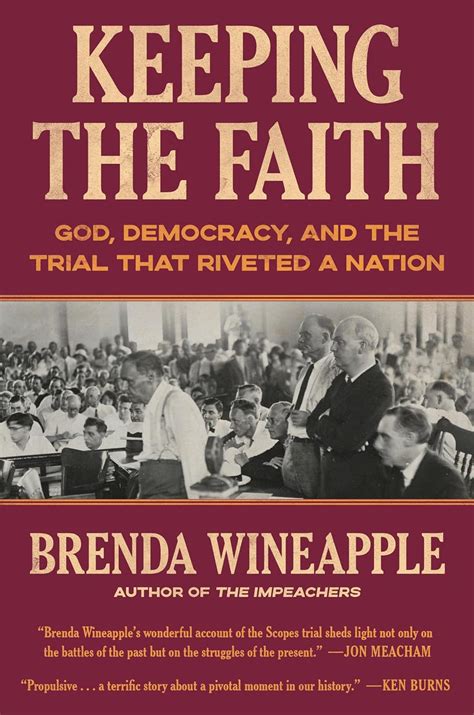 Amazon Keeping The Faith God Democracy And The Trial That Riveted