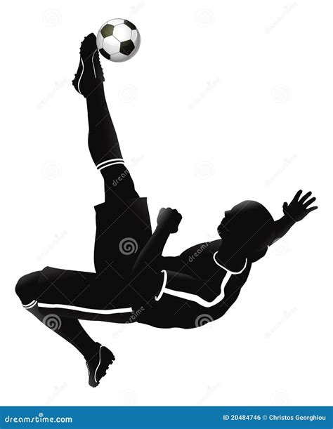 Soccer Football Player Illustration Stock Vector Illustration Of Jump