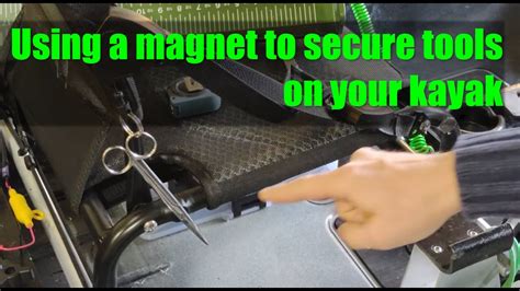 Diy Magnetic Tool Holder For Your Kayak Youtube