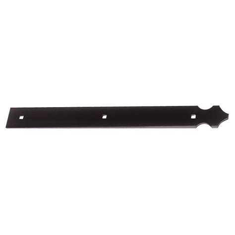 TORBEL Contre Penture Feston 39x3 Longueur 515mm En Aluminium Noir