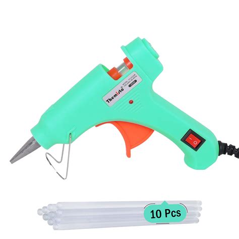 THEMISTO Watt Mini Hot Melt Glue Gun With Glue Sticks For DIY Art And Crafts Amazon In