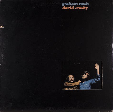 Graham Nash David Crosby Graham Nash David Crosby 1972 Trifold Die Cut Cover Pr Vinyl