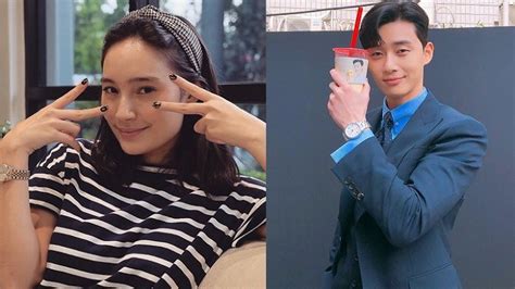 Senyum Manis Tatjana Saphira Pamer Pose Bareng Park Seo Joon Pemain