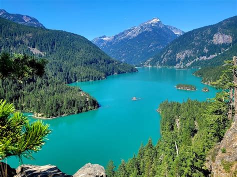 Premium Photo Lake Diablo North Cascades Highway Washington