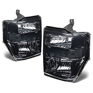 Dna Motoring Hl Oh Fsuper Sm Cl Smoke Lens Headlights Replacement