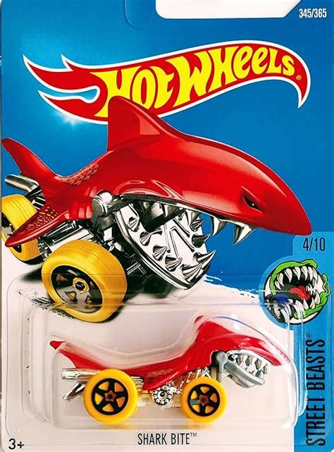 Amazon Hot Wheels Shark Bite Street Beast Scale Vehicle Toys Games