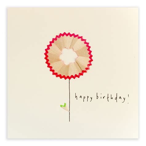 Birthday Card Pink Flower Card And Caboodle