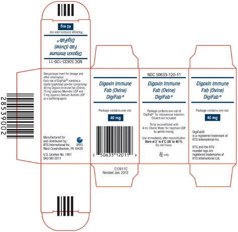 Digifab Ovine Digoxin Immune Fab Injection Powder For Solution