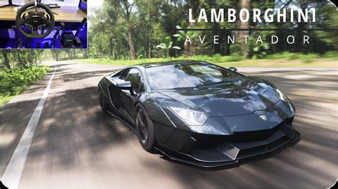 Hp Lamborghini Aventador Lp Forza Horizon Gameplay Steering