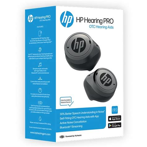 Hp Hearing Pro Self Fitting Otc Hearing Aids