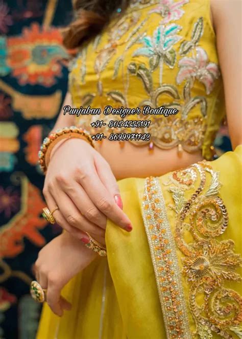 Latest Lehenga Choli Design Punjaban Designer Boutique