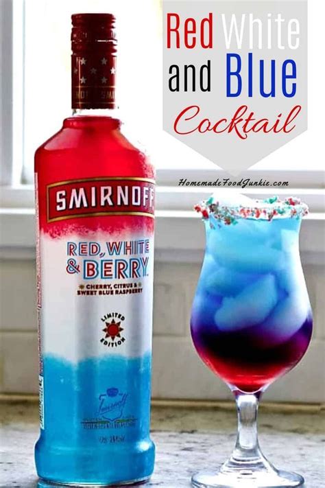 Red White And Berry Smirnoff Firecracker Party Drink Berry Drinks