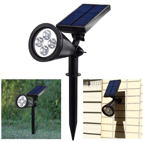 Lampada Solare Faretto Faro Da Esterno Giardino Led Ip Luce