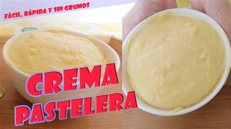 Crema Pastelera F Cil R Pida Y Sin Grumos Miski Trujillo Youtube