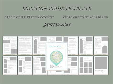 canva photography location guide session location guide photography