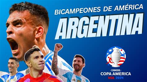 ARGENTINA CAMPEÓN DE AMÉRICA El gol de Lautaro relato y la reacción