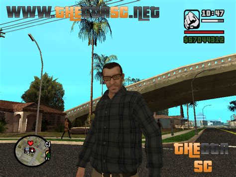 GTA SA Skin Niko Bellic HD V2 0 THE GTA SC Mods GTA Carros