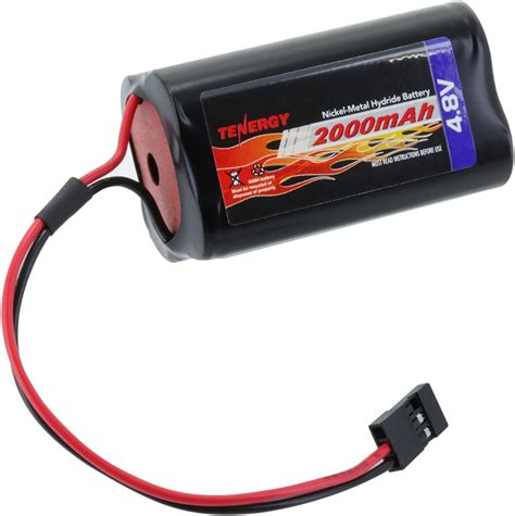 Tenergy NiMH receptor RC batería con conectores Hitec 48V 2000mAh