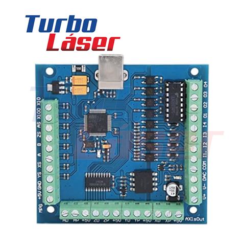 Mach Motion Card Eje Usb Cnc Motion Tarjeta De Controlador Turbo Laser