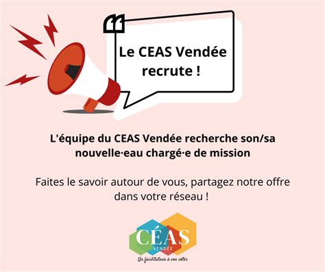 Actualités sur Vie l association CEAS Vendée