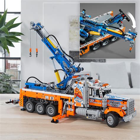 LEGO Technic Le camion de remorquage lourd 42128 en solde à partir