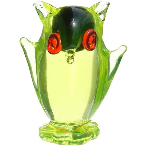 Fabulous Murano Glass Owl Italy At Stdibs Murano Owl Murano Glass