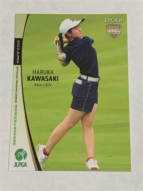 Yahooオークション 川﨑春花 2022 Epoch エポック Jlpga 女子ゴルフ