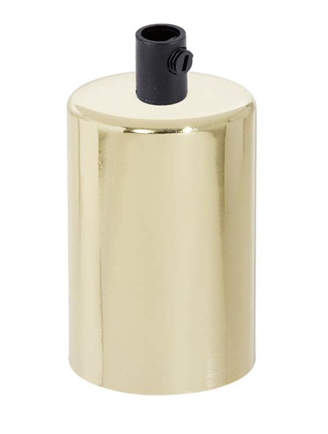 brass plated finish steel   lamp socket cup complete  socket