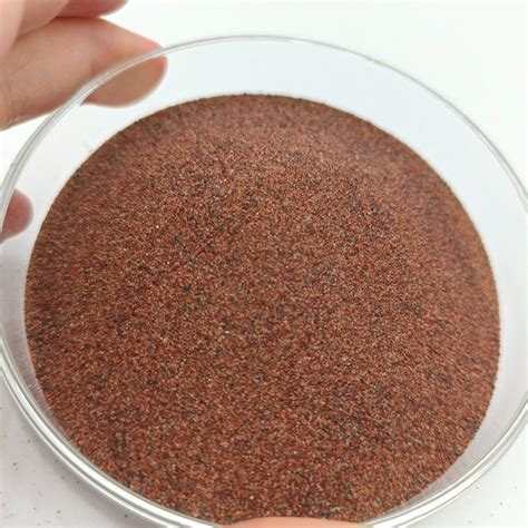 Sandblasting Abrasive Garnet Sand Mesh For Metal Surface