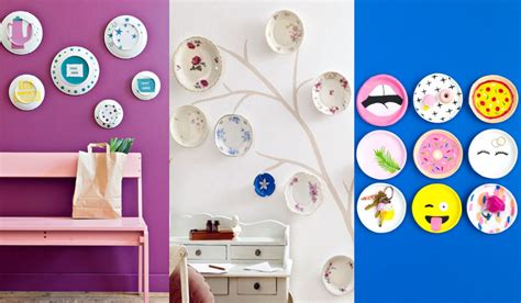 Decorar Paredes Con Platos Fabulosas Ideas Deco Y Diy