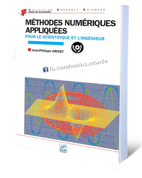 Livre Méthodes numériques appliquées pdf maths monde