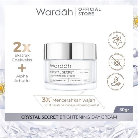 Jual Wardah Crystal Secret Brightening Day Cream BARU Shopee Indonesia