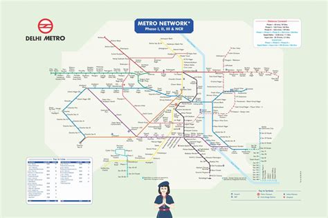 Delhi Metro Map | Land Transport Guru